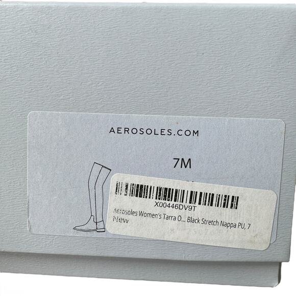 NEW Aerosoles Tarra Over-the-Knee Boots Black - Picture 13 of 13